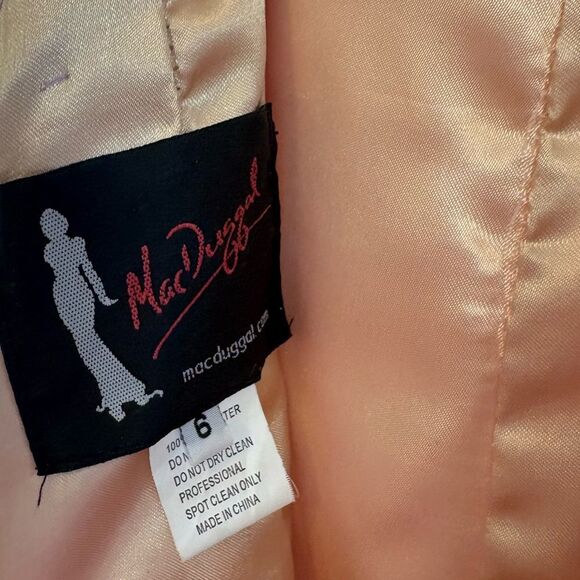 Mac‎ Duggal Lavender Sequin Prom Dress Size 6 - Picture 10 of 14